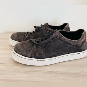 Born Sneakers Mens 8M Brown‎ Leather Upper Lace Up Casual